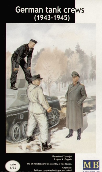 MB3508 Немецкая танковая команда (1943-1945) набор №2