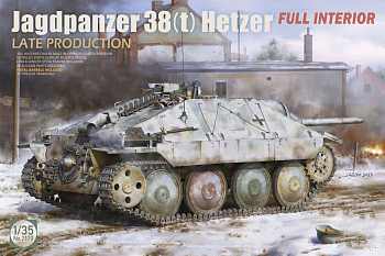 ТА2172 1/35 Jagdpanzer 38(t) Hetzer LATE PRODUCTION w/FULL INTERIOR