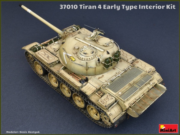 MA37010 1/35 Tiran 4 Раннего типа. с Интерьером