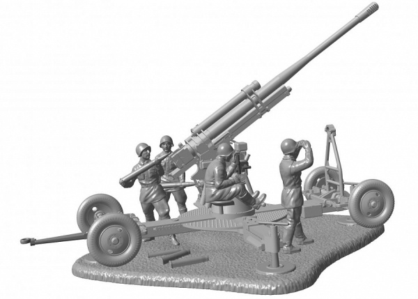 6148 Советское 85-мм зенитное орудие 6148 Советское 85-мм зенитное орудие