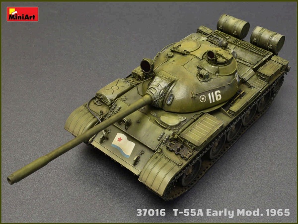 MA37016 1/35 T-55A Ранних выпусков. 1965 г. с Интерьером