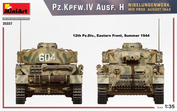 MA35337 "Pz.Kpfw.IV Ausf. H Nibelungenwerk. Mid Prod. (August 1943)" 