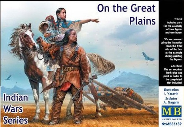 MB35189 Indian Wars Series. On the Great Plains