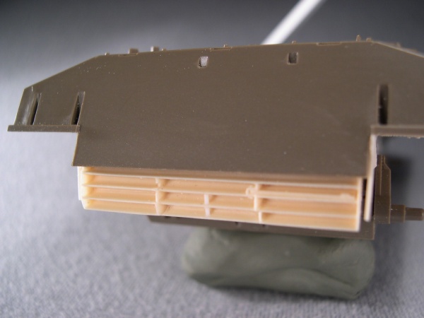 F033 Exhaust Deflector for Tamiya M4A3