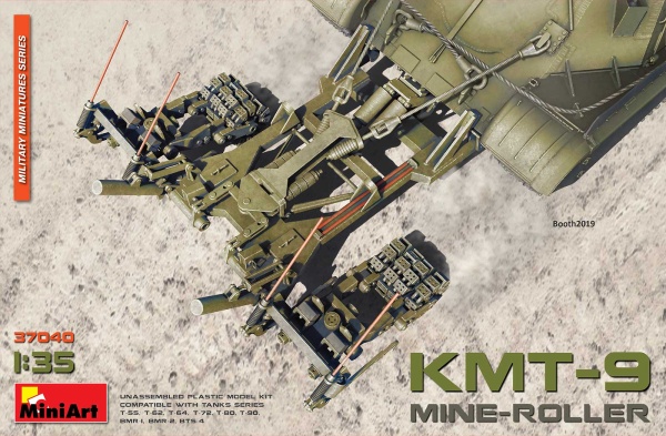 MA37040 1/35 Колейный Минный Трал KMT-9