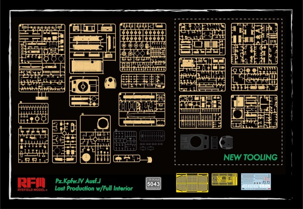 RM-5043 Pz. Kpfw. IV Ausf. J Last Production w/full interior