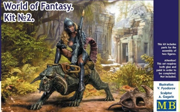 MB24009 Фигуры, Мир Фэнтези. Набор № 2