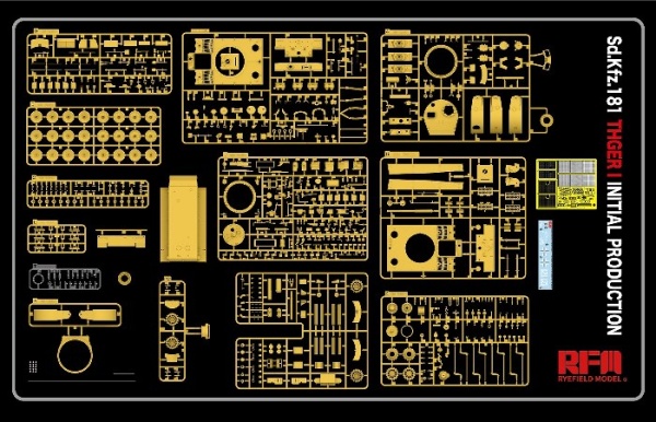RM-5078 1/35 Sd.Kfz.181 Tiger I Initial Production No.121 SpzAbt. 502 Leningrad 1943
