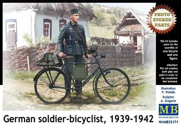 MB35171 German soldier-bicyclist, 1939-1942