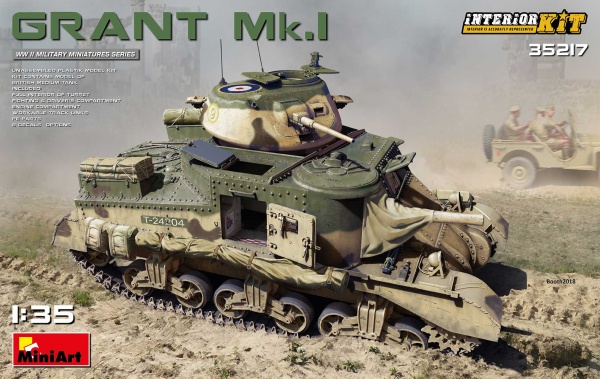 MA35217 1/35 Грант Mk.I Набор с интерьером