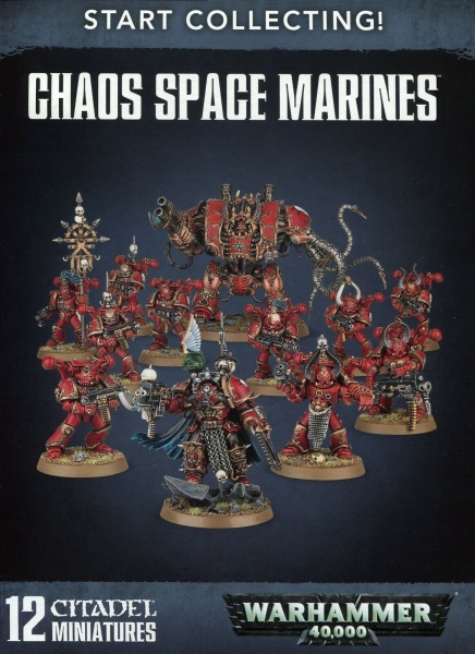 70-43 Набор "Начни собирать! Космодесантники Хаоса