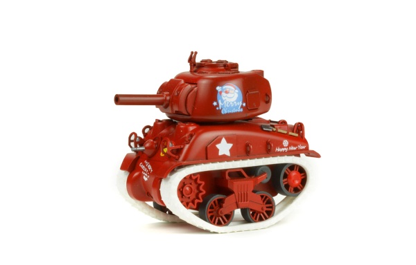 WWV-002 U/S/ Medium Tank M4A1 Sherman Christmas Edition