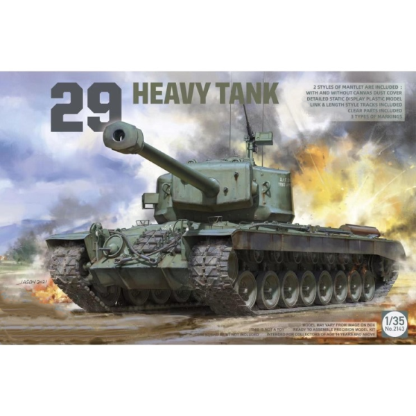 ТА2143 1/35 U.S. Heavy Tank Тип(29)