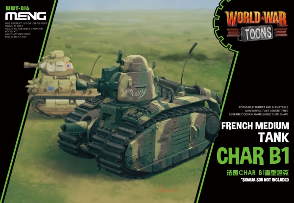 WWT-016 French Heavy Tank Char B1