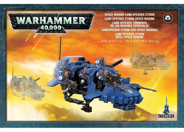 48-35 Warhammer 40.000. Space Marine Land Speeder Storm