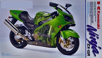 14084 1/12 Мотоцикл Kawasaki Ninja Zx-12r