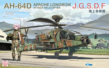 ТА2607 1/35 AH-64D APACHE LONGBOW ATTACK HELICOPTER J.G.S.D.F