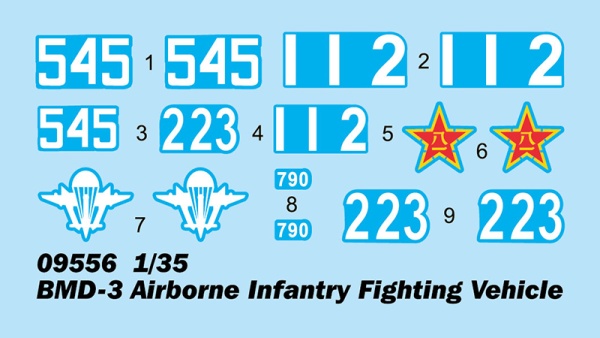 Т09556 BMD-3 Airborne Infantry Fighting Vehicle