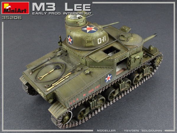 MA35206 1/35 M3 Lee Ранних выпусков с интерьером
