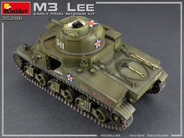 MA35206 1/35 M3 Lee Ранних выпусков с интерьером