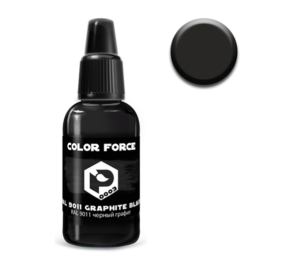 0003 Краска AERO Черный графит (Graphite black),