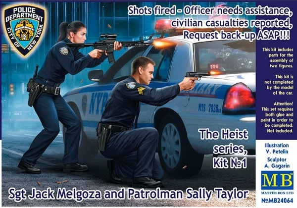 MB24064 The Heist series, Kit №1. Shots fired – Officer needs assistance, civilian casualties