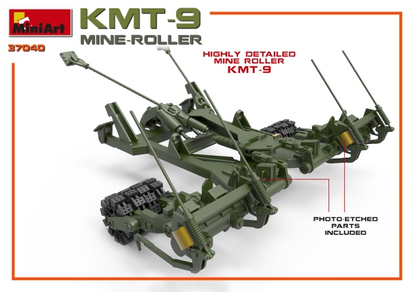 MA37040 1/35 Колейный Минный Трал KMT-9