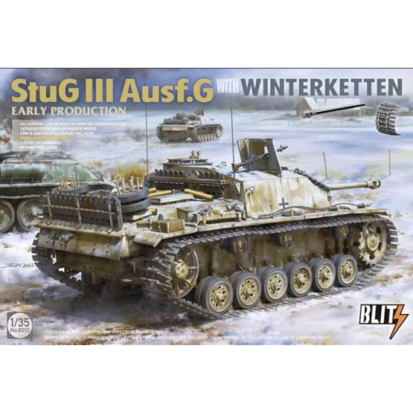 ТА8010 1/35 StuG.III Ausf.G EARLY PRODUCTION with WINTERKETTEN