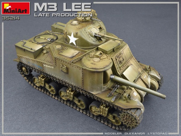 MA35214 1/35 Танк M3 Lee Позднего производства