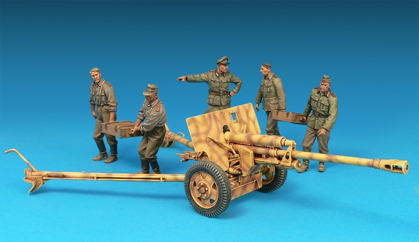 MA35033 1/35 Немецкая 76,2 мм пушка FK288r с экипажем