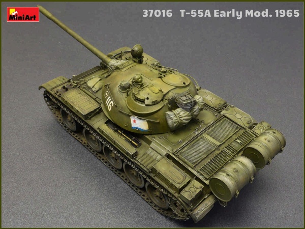 MA37016 1/35 T-55A Ранних выпусков. 1965 г. с Интерьером