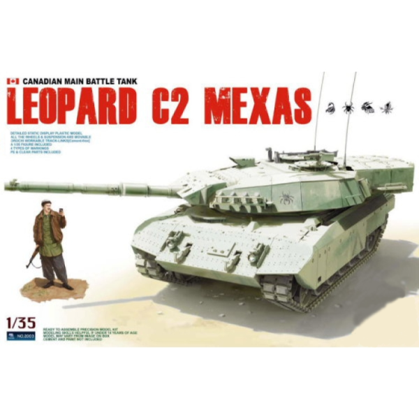 ТА2003 1/35 CANADIAN MAIN BATTLE TANK LEOPARD C2 MEXAS