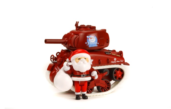 WWV-002 U/S/ Medium Tank M4A1 Sherman Christmas Edition