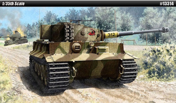 13314 1/35 Танк Pz.Kpfw.VI Тигр I поздний выпуск 13314 1/35 Танк Pz.Kpfw.VI Тигр I поздний выпуск