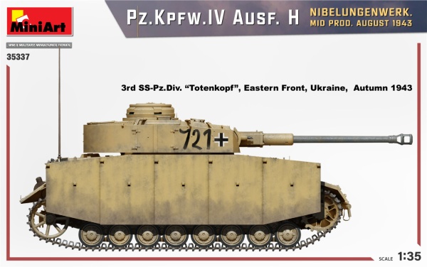 MA35337 "Pz.Kpfw.IV Ausf. H Nibelungenwerk. Mid Prod. (August 1943)" 