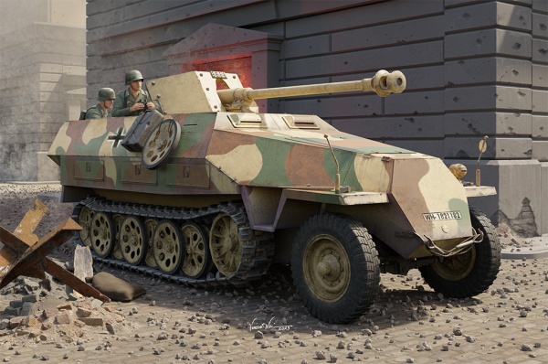 Т00943 1/16 Бронетранспортер Sd.Kfz 251/22D