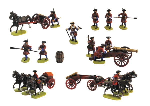 8058 Русская артиллерия Петра I