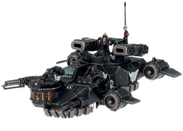 44-08 Warhammer Dark Angels Land Speeder Vengeance/Ravenwing Darkshroud