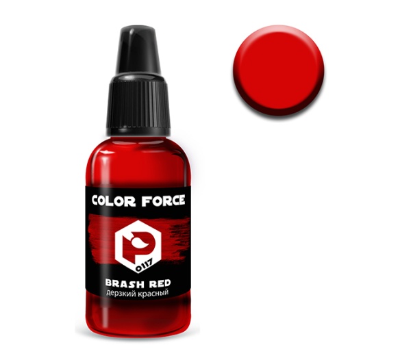 0117 Краска AERO Дерзкий красный (Brash red),