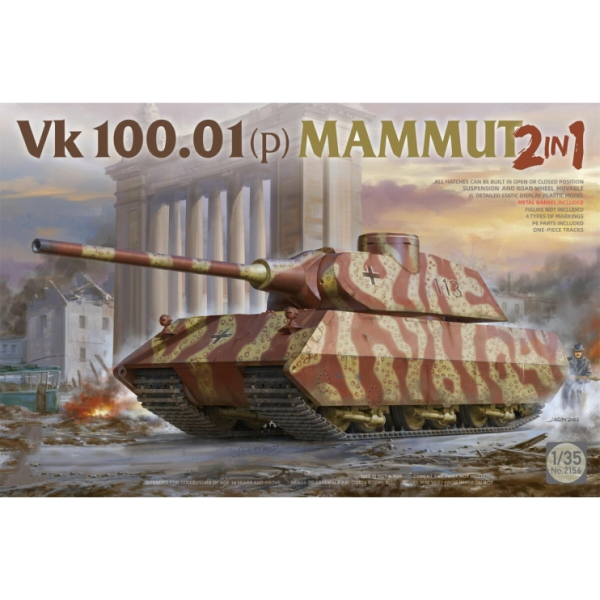 ТА2156 1/35 VK 100.01 (p) Mammut