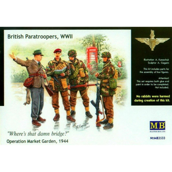 MB3533 British paratroopers, 1944. Kit 1