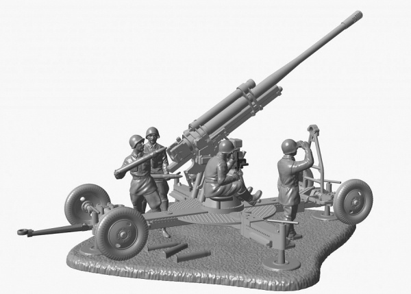 6148 Советское 85-мм зенитное орудие 6148 Советское 85-мм зенитное орудие