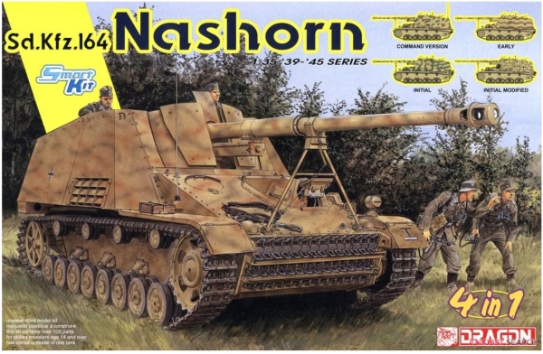 6459 1/35 Sd.Kfz.164 Nashorn [Bonus:Metal Barrel / Crew]
