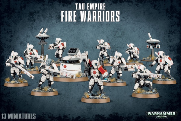 56-06 Набор "Огненные воины Империи Тау (TAU EMPIRE FIRE WARRIORS)"