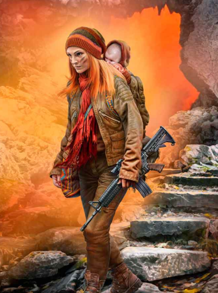 MB24077 Фигуры, «Серия постапокалиптики. Последний Мост. Набор №5. Надежда»