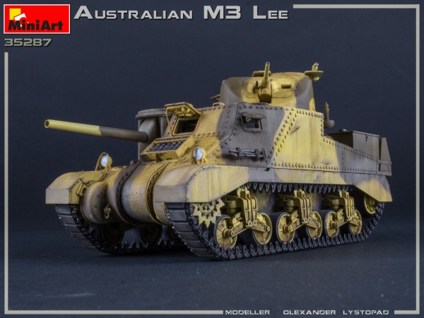 MA35287 1/35 Австралийский M3 Lee. Полный интерьер
