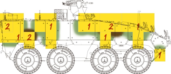 TW60019 1/35 ROC TIFV CAMOUFLAGE SPECIALIZED