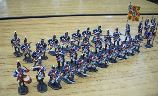 8071 Прусские гренадеры Фридриха Великого