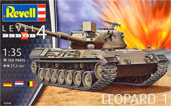 03240 Боевой танк ФРГ Леопард 1 03240 Боевой танк ФРГ Леопард 1