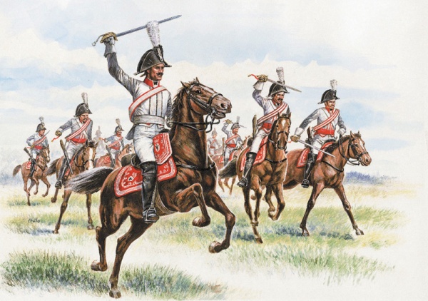 6007 Солдатики Prussian Cuirassiers (Napoleonic Wars)
